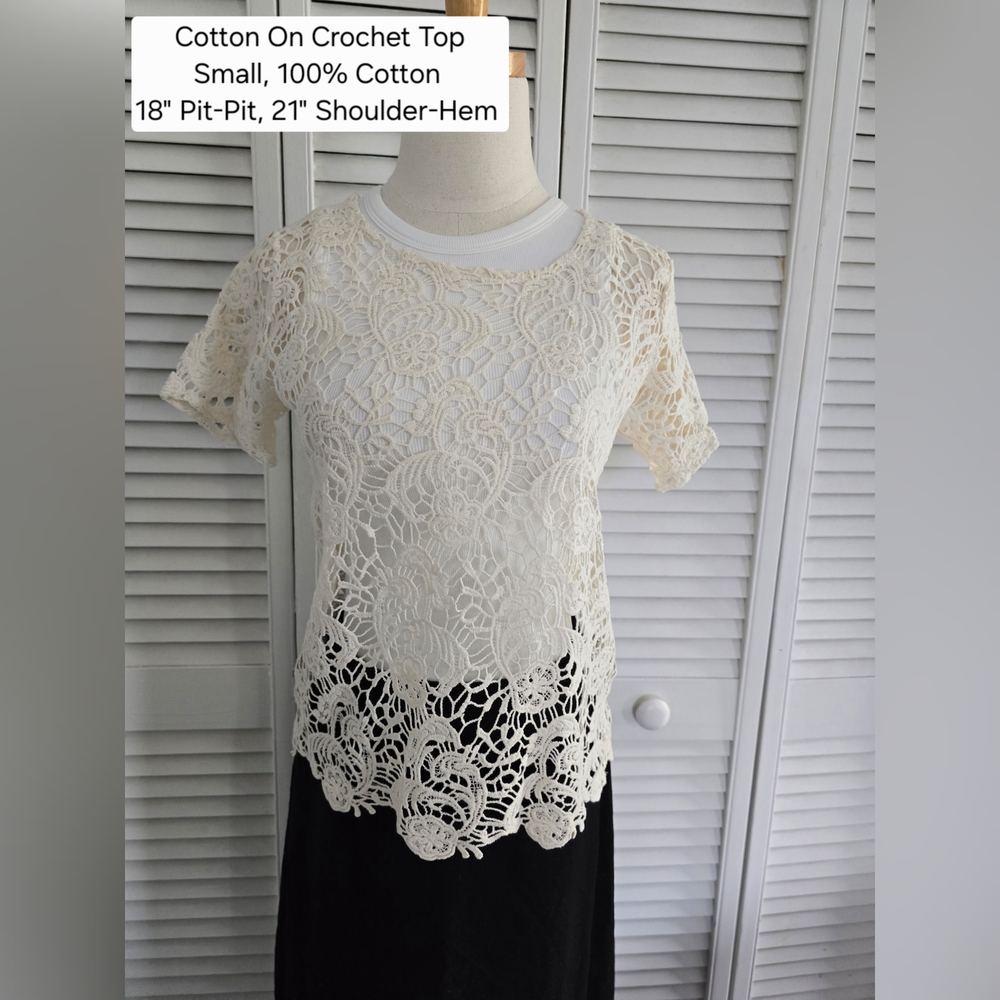 Crochet Cotton Top